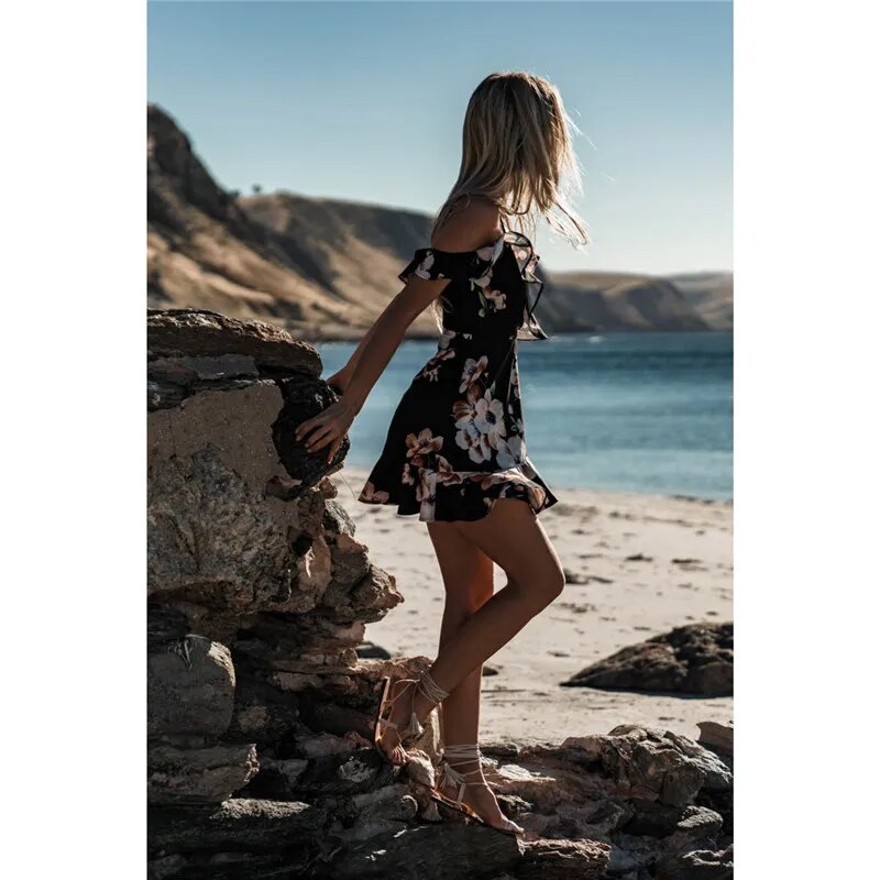 Women Summer Floral Dress