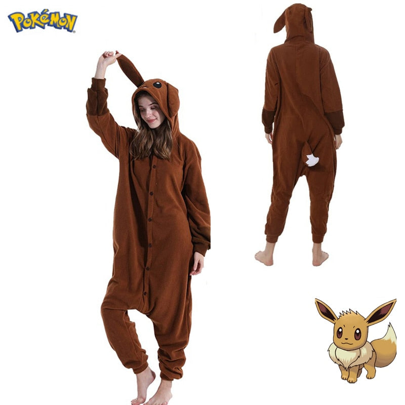 Halloween Pajamas Costume Jumpsuit Pokemon