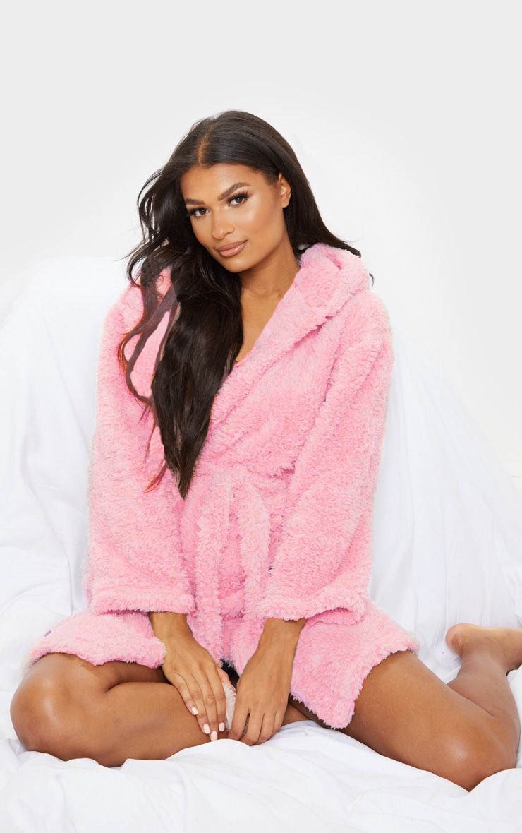 Animal Flannel Women Bathrobe