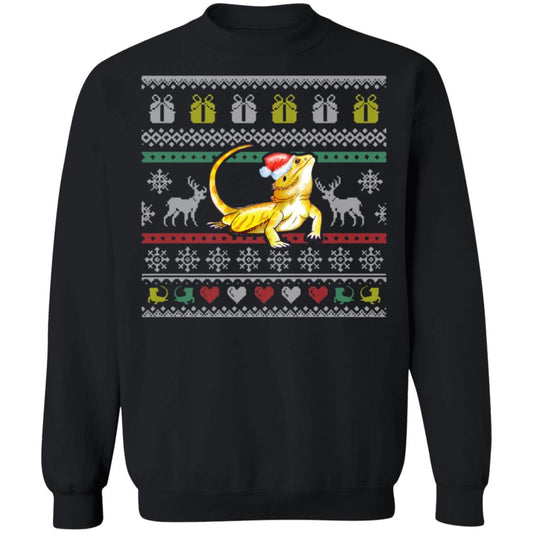 Bearded Dragon Men Ugly Christmas Sweater