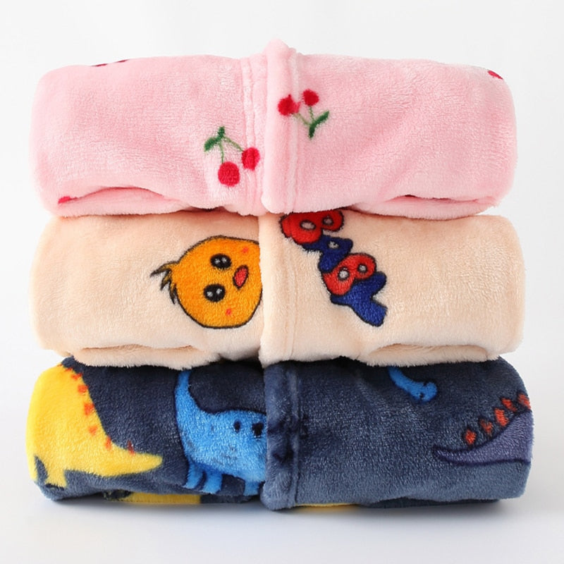 Warm Soft Kids Cartoon Bathrobe Ages: 2-8