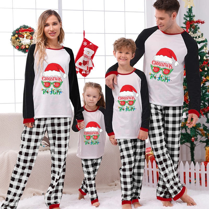 Christmas Matching Family Pajamas Sets