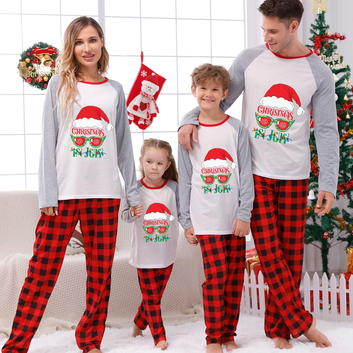 Christmas Matching Family Pajamas Sets